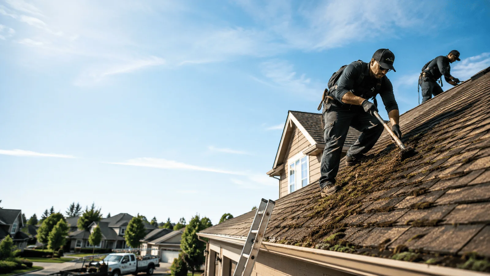 Roof Moss Removal in Mowrystown, OH near me